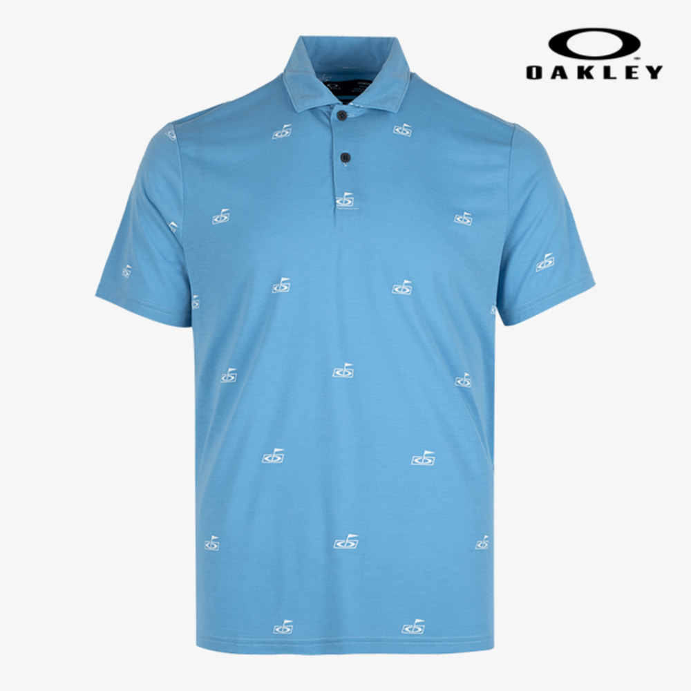 오클리 남성 골프웨어 플래그 여름 반팔카라 셔츠